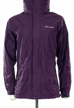 Berghaus AQ2 Rain Jacket With Hood In Purple Size UK 8