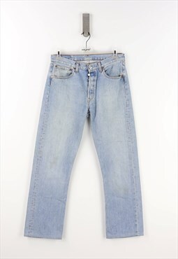 Levi's 501 High Waist Jeans in Light Denim - W32 - L36