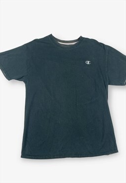 Vintage champion t-shirt faded black large BV16680