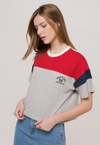 "ATHLETIC" T-SHIRT IN GREY