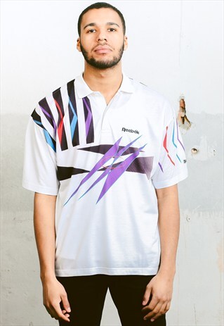 VINTAGE BOLD REEBOK POLO SHIRT