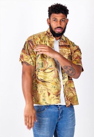 VINTAGE PATTERNED SHIRT S1056