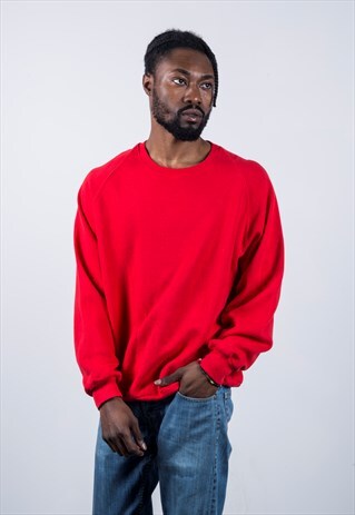 VINTAGE 1990S RED SWEATER