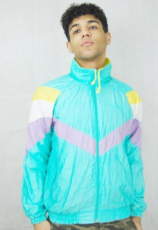 CRAZY WINDBREAKER/SHELL/TRACK JACKET (1990'S)