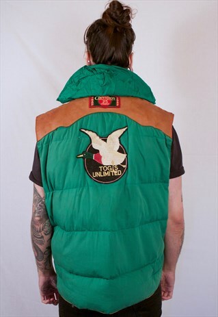 VINTAGE CHEVIGNON DOWN FILLED GILET