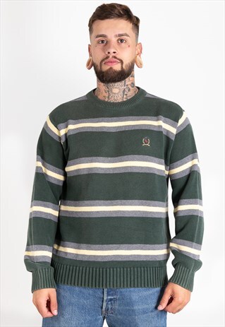 VINTAGE 80S TOMMY HILFIGER KNIT JUMPER / S0203