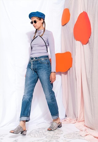 VINTAGE LEVI'S 501 JEANS 90S BOYFRIEND DENIM TROUSERS