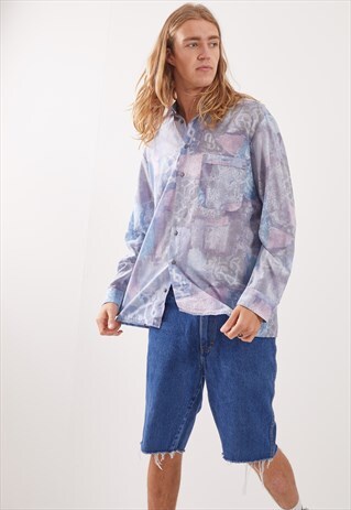 VINTAGE PATTERNED FESTIVAL LONG SLEEVE SHIRT