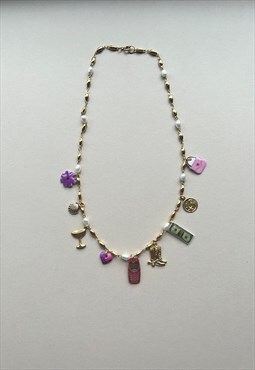 Gold-Plated I Handmade Necklace l Y2K Pendants