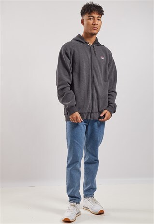 VINTAGE FILA ZIP-UP HOODIE
