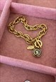 AUTHENTIC LOUIS VUITTON PASTILLES PENDANT REWORKED BRACELET