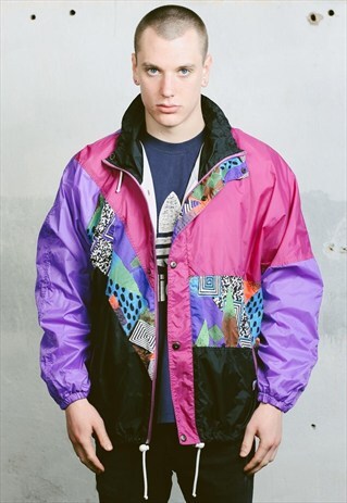VINTAGE BOLD FESTIVAL RAIN JACKET