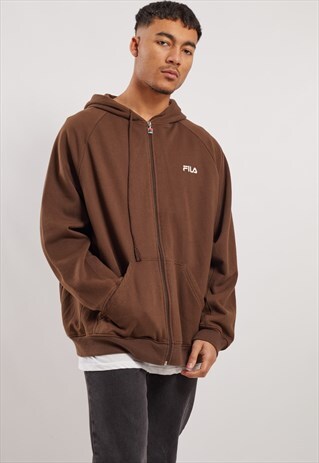 VINTAGE FILA ZIP-UP HOODIE