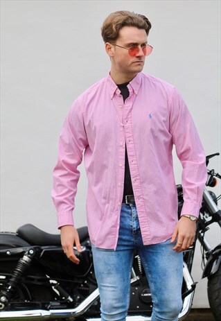 RALPH LAUREN USA PENCIL STRIPED SHIRT