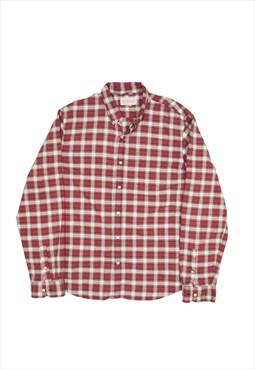 Ralph lauren denim & supply flannel shirt red check mens xl