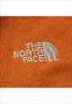 VINTAGE THE NORTH FACE ORANGE ZIP UP FLEECE WOMENS