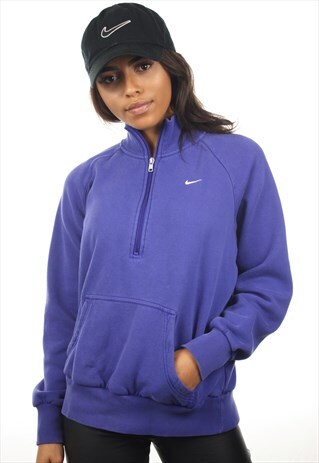 VINTAGE NIKE 1/2 ZIP SWEATSHIRT JUMPER