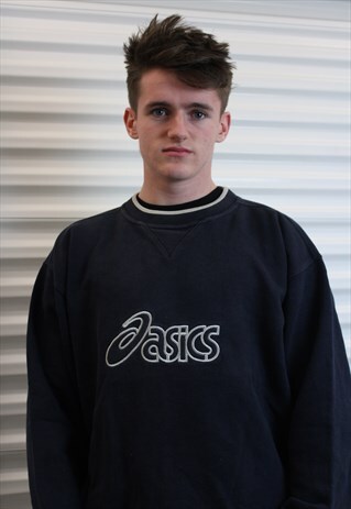 RARE SPELLOUT NAVY SWEATSHIRT JUMPER