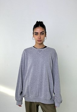 Grey 90s Carhartt Embroidered Sweatshirt