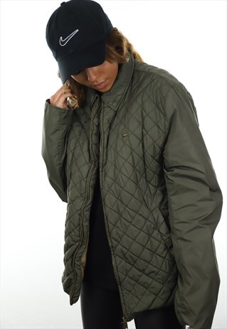 VINTAGE LACOSTE QUILTED COAT JACKET