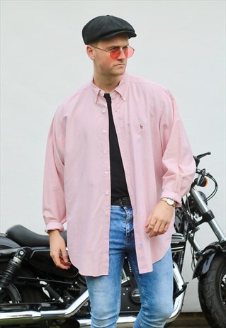 RALPH LAUREN USA PASTEL PINK VINTAGE SHIRT