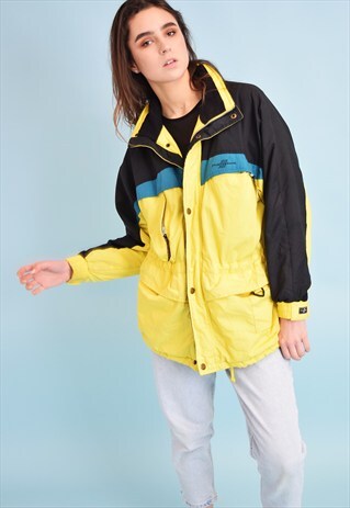 90'S RETRO SPORTS SKIING WINTER PARKA JACKET