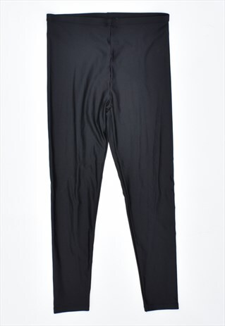 VINTAGE 90'S BENETTON LEGGINGS BLACK