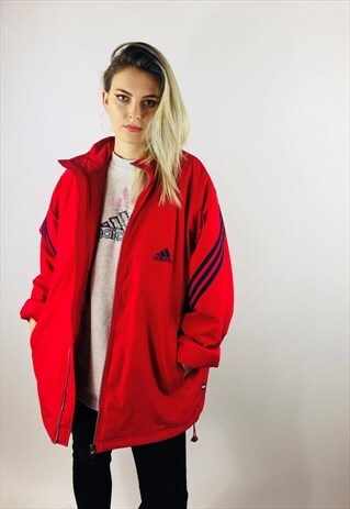 ADIDAS CLASSIC 3 STRIPE PUFFER COAT