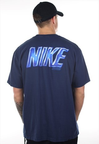 VINTAGE NIKE SWIM GRAPHIC T SHIRT TEE