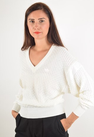 VINTAGE ADIDAS 80'S JUMPER MADE IN AUSTRIA (1413)