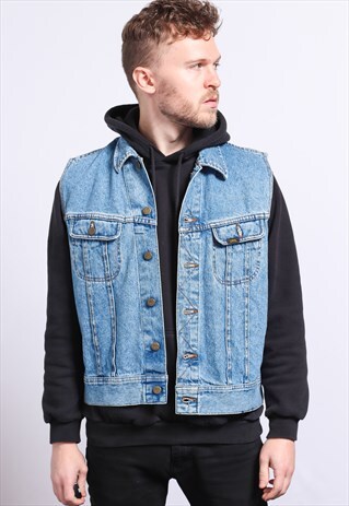 VINTAGE LEE DENIM GILET