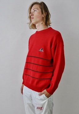 TOP KNIT FINLAND Men's M Crew Neck Sweater Jumper Pullover