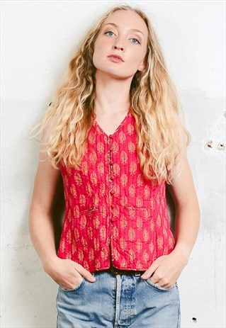 VINTAGE 90S AFGHAN VEST