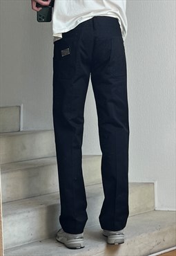 Vintage DOLCE GABBANA Pants Trousers D&G Black