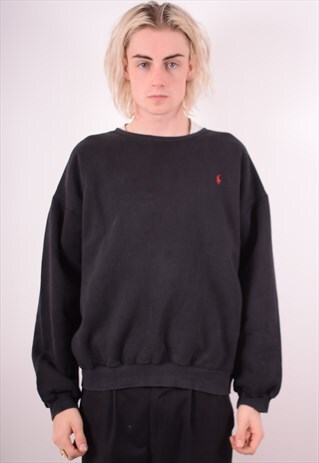 POLO RALPH LAUREN MENS VINTAGE SWEATSHIRT JUMPER XL 90S