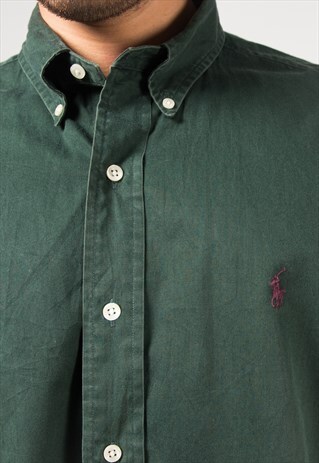 VINTAGE 80S POLO RALPH LAUREN SHIRT / 0080 / 301-6