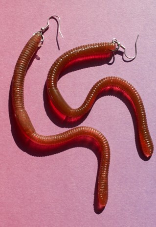 WORM EARRINGS