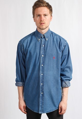 VINTAGE RALPH LAUREN DENIM SHIRT