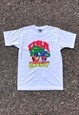 Vintage DINO tee mens L puff print SCREEN STARS Best