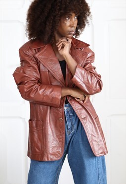 Vintage 1970 leather jacket
