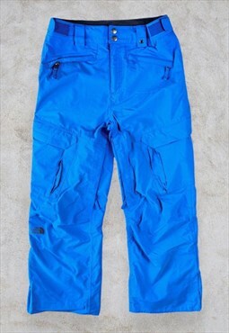The North Face Hyvent Ski Trousers Snowboarding Blue Small