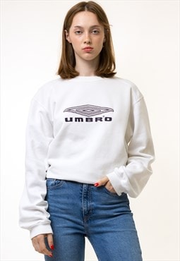 90s Vintage UMBRO Sweatshirt White Sweatshirt 19309