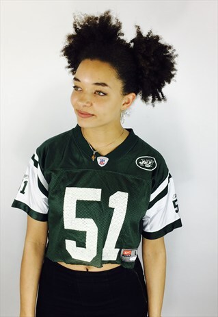 USA NFL FOOTBALL FESTIVAL BOHO HIPPY CROP TOP
