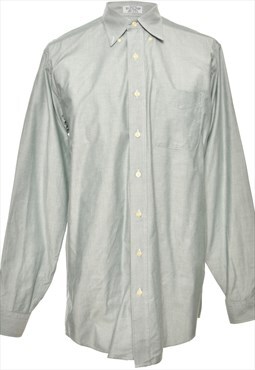 Grey Classic Long-Sleeve L.L. Bean Shirt - L