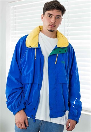 VINTAGE NAUTICA JACKET LOGO 90S XL 18.9