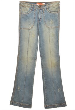 High Waist Bootcut Jeans - W28