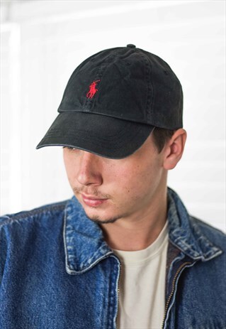 VINTAGE POLO RALPH LAUREN CAP HAT LOGO 90S X 3.1