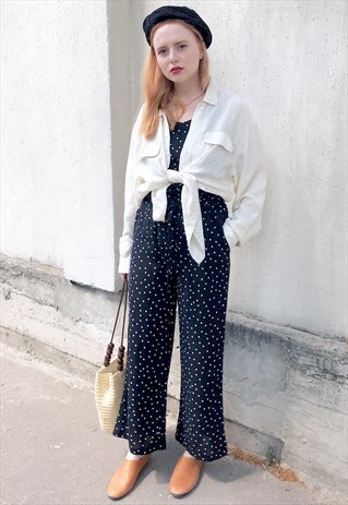 SPOT CAMI TOP & TROUSERS CO-ORD TWIN SET