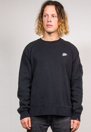 90'S NIKE BLACK SWEATSHIRT SWEATER