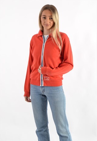 ORANGE LEVI'S ZIP UP JUMPER GJ4753